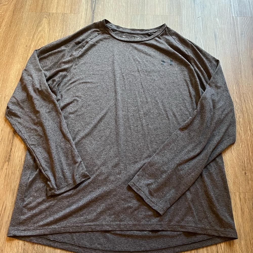 Under Armour Brown Long Sleeve Tee